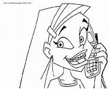 Braceface Coloring Pages Cartoon Braces Color Character Sheets Characters Printable Kids Found Template sketch template
