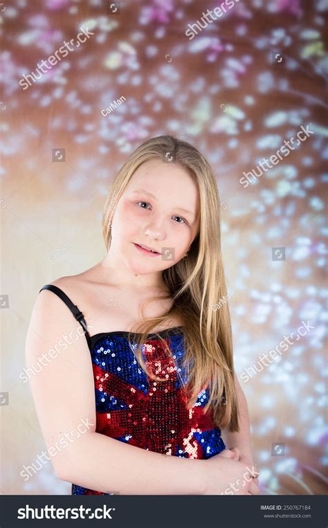 beautiful teen girl party uk sparkle stock photo  shutterstock