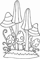 Coloring Fairy Pages Mushroom Printable Crafts Colouring Color Masons Enregistrée Websitehome Depuis Templates Coloriage Toadstools sketch template