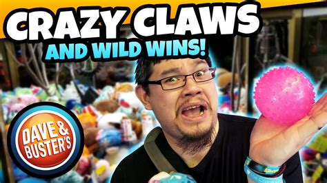Crazy Claw Machine Antics Mayhem And Claw Machine Prize Wins At Dave