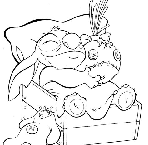 printable lilo  stitch coloring pages  kids