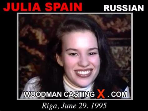 Julia Spain All Girls In Woodman Casting X