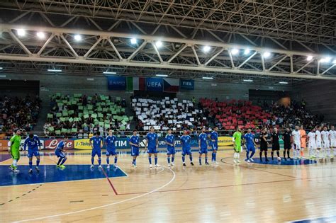 futsal litalia  caccia del mondiale doppia sfida  slovenia  spagna