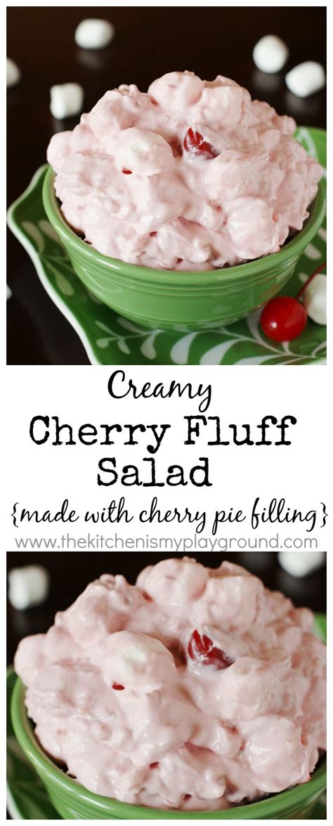 cherry fluff salad with cherry pie filling {and a peek at my christmas tree} christmas trees