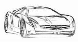 Coloring Cadillac Pages Ats Printable sketch template