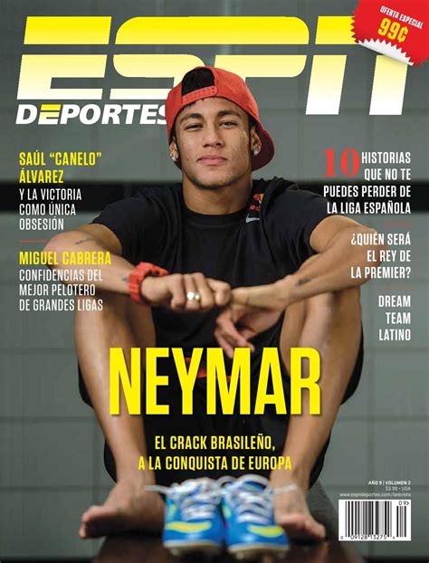 Espn Deportes La Revista Septiembre 2013 Neymar Jr Neymar Espn