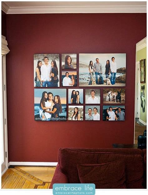 family picture wall decoration ideas  family pictures  wall family photo wall