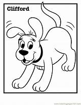 Clifford Coloring Pages Dog Red Big Printable Cartoons Print Colouring Color Cartoon Pdf Kids Popular Coloringhome Coloringonly Little Library Clipart sketch template