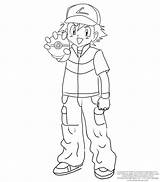 Ash Pokemon Coloring Pages Drawing Ketchum Xy Print Printable Ages Wednesday Getdrawings Pokmon Color Large Popular Coloringhome Getcolorings Search sketch template