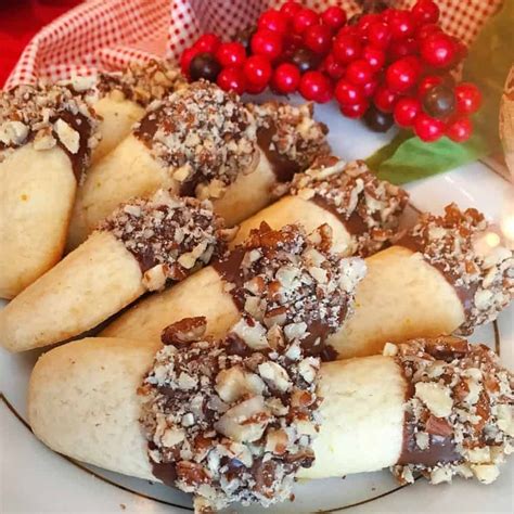 chocolate dipped orange logs norines nest cookies recipes chocolate chip delicious
