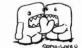 Domo Coloring Pages Getcolorings Printable Color sketch template
