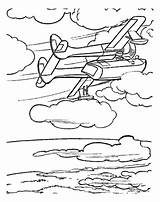Coloring Sky Flying Pages Spin Airplane Tale Color Categories Supercoloring sketch template