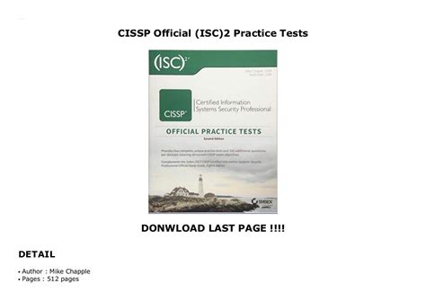 cissp official isc practice tests