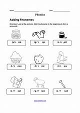 Phonics Worksheets Englishlinx Worksheet Phonemes Bestcoloringpagesforkids Cvc sketch template