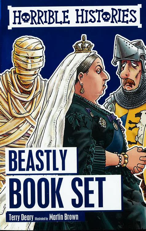horrible histories beastly book set  books big bad wolf books sdn bhd philippines