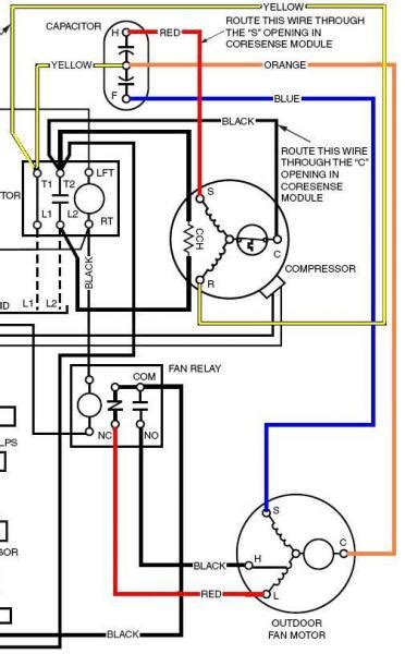 ac condenser motor wiring diagram wiring diagram networks