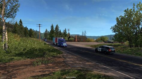 American Truck Simulator Oregon Eyaletinin Manzaralı Us