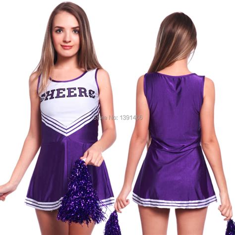 sexy high school cheerleader costume cheer girls uniform party outfit