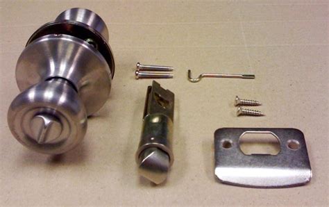 stainless steel privacy door lock set  mobile home manufactured housing