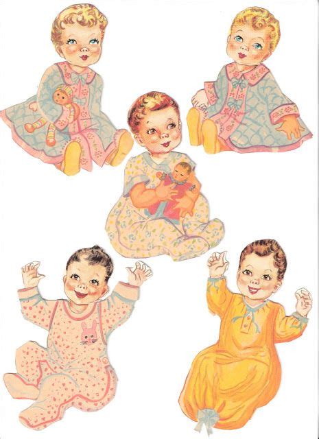 paper dolls  baby products paper dolls vintage