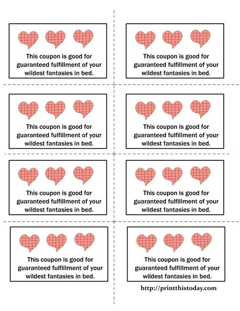 printable love coupons