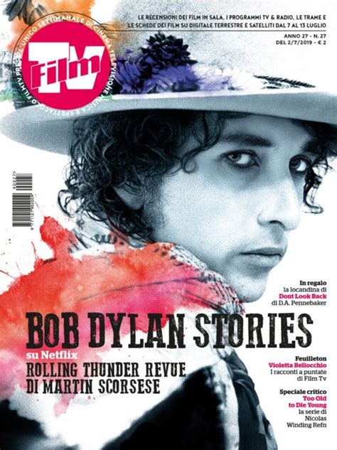 Tv Film Magazine Bob Dylan Front Cover