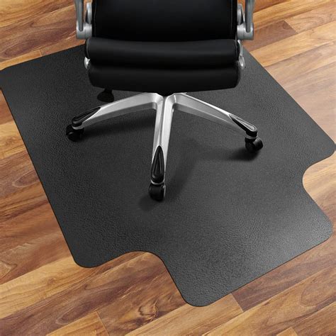 wood floor office chair mat flooring ideas