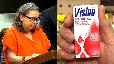 woman sentenced  poisoning husband  eye drops youtube