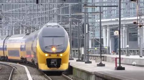 dutch passenger trains  central amsterdam youtube