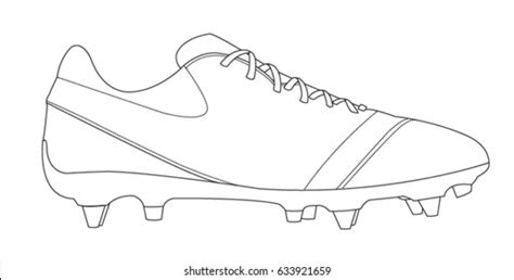football boot drawing images stock  vectors shutterstock