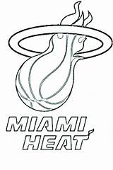 Coloring Pages Heat Bulls Basketball Miami Name Chicago Printable Logo Logos Nba Color College First Getcolorings Personalized Sheets Create Drawing sketch template