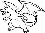 Charizard Pokemon Coloring Pages Printable Kids Categories sketch template