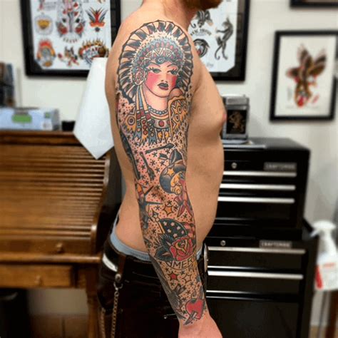 Top 60 Traditional Tattoo Sleeve Designs [2020 Update]
