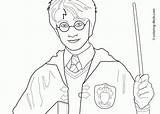 Potter Harry Coloring Pages Outline Hogwarts Ron Clipart Kids Printable Weasley Draco Malfoy Crest Draw Print Color Sheets Books Drawings sketch template