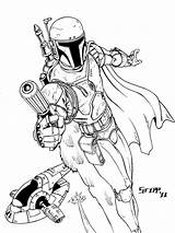 Boba Fett Coloring Pages Printable Boys Color Recommended Getcolorings Kids Getdrawings sketch template