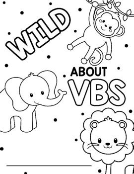 wild  vbs coloring page  vacation bible school coloring sheet