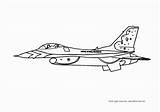 Coloring Pages Airplane Printable Jet Fighter Color Kids 16 Airplanes Print Thunderbirds Sheets Air Aircraft Force Planes Military Minecraft Mega sketch template