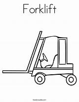 Forklift Coloring Truck Cement Drawing Pages Mixer Color Twistynoodle Popular Noodle Printable Twisty Getcolorings Getdrawings Coloringhome Terms sketch template