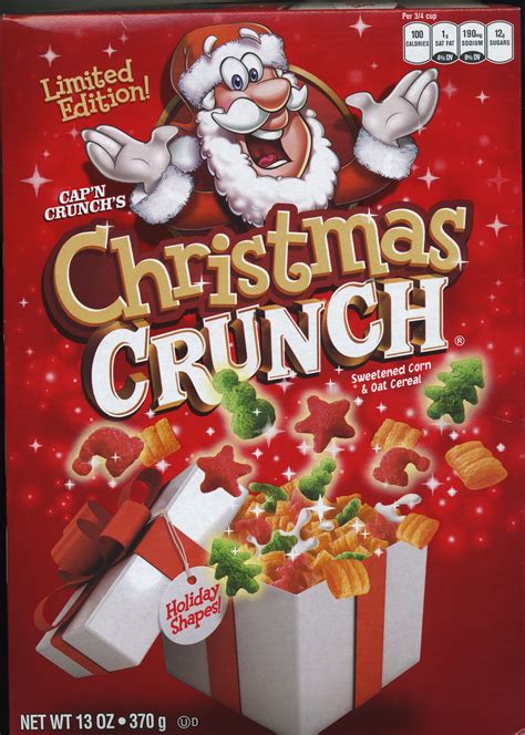 Cap N Crunch Christmas Crunch Quaker 2011 Christmas