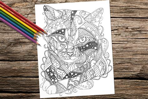 craft paper printable coloring pages adult coloring pages etsy