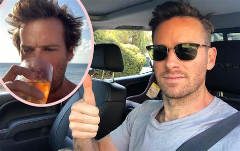 Armie Hammer Seen Drinking And Driving And Licking Crystals In