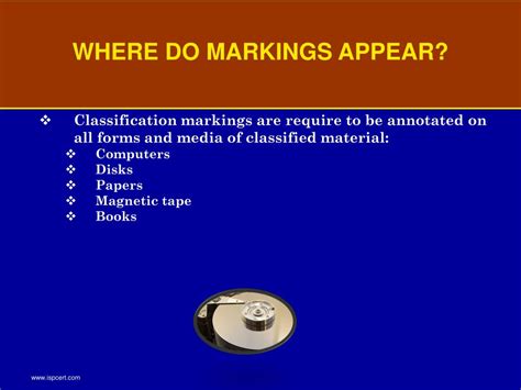 marking classified material powerpoint