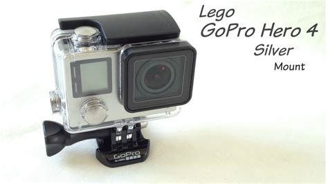 lego gopro hero silver mount  instructions youtube