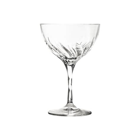 fluente  oz coupe champagne crystal glass