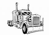Coloring Optimus Prime Pages Kids sketch template