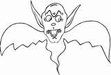 Vampire Coloring Pages Bat Printable Kids Color Vampires Sheet Animals Print Bestcoloringpagesforkids Comments Animal sketch template