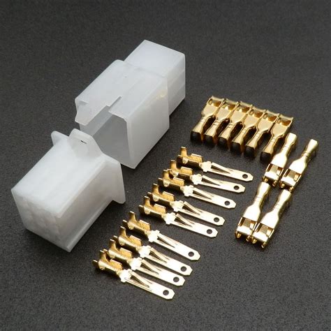 female male connector plug       pin electrical universal mm ebay