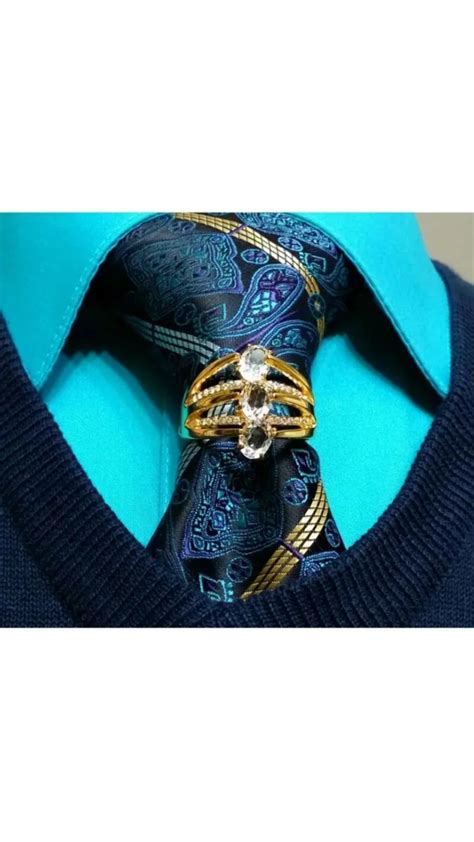 neck tie ring neck tie brooch cuff