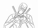 Deadpool Coloring Print Pages Sheets Printable sketch template