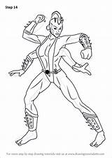 Mortal Kombat Sheeva sketch template